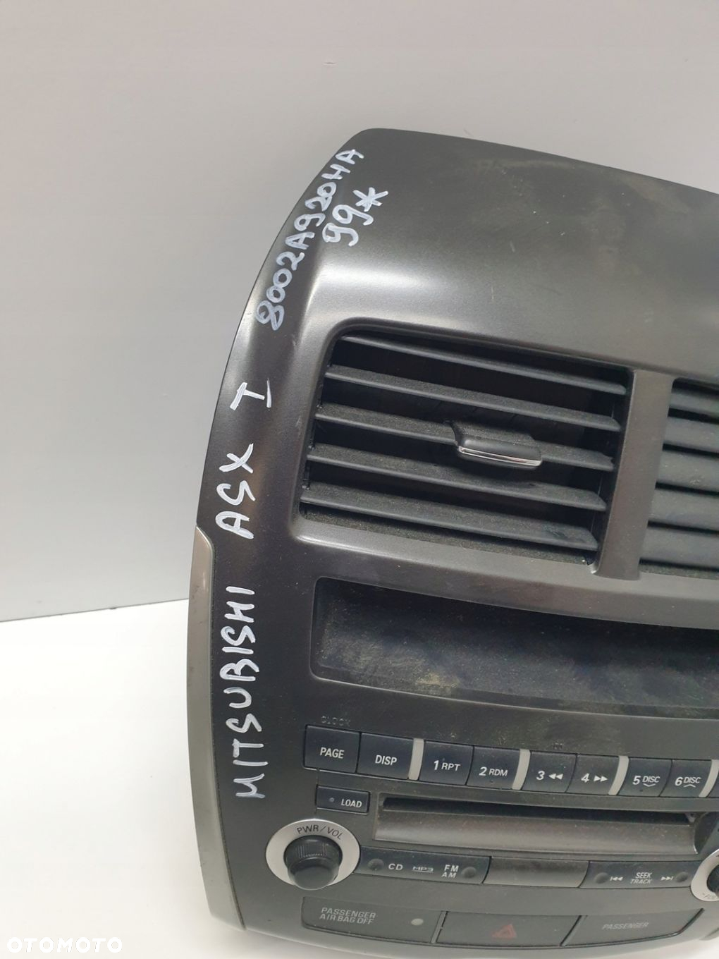 RADIO CD MP3 82002A920HA MITSUBISHI ASX I 82002A920HA - 2