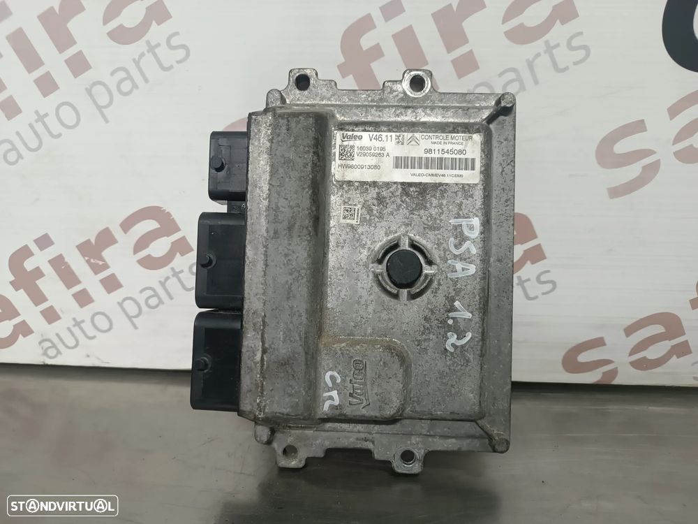 UNIDADE / CENTRALINA DO MOTOR PEUGEOT 208 / 2008 CITROEN C3 II 1.2VTI REF. 9811545080 9800913080 - 3
