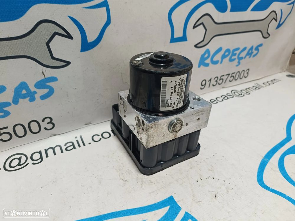 ABS MODULO BLOCO HIDRAULICO FORD FOCUS II 2 MK2 1.6i 16V 100CV SHDA 8M512C405EA 10020604084 - 2