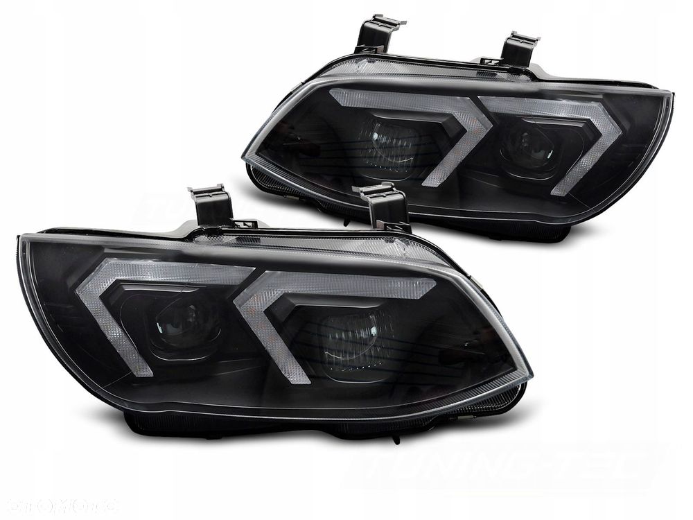 Reflektor Lampa L+R Bi Xenon LED Ring 3D Tuning Bmw 3 e92 e93 Lift LCI 10- - 2