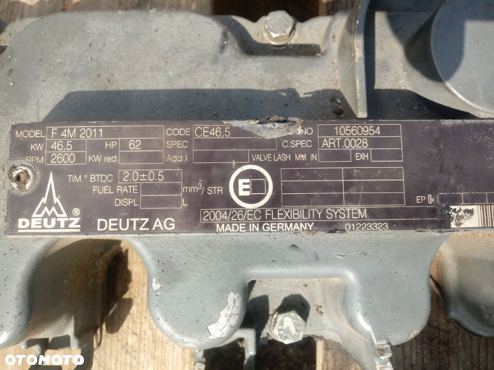 Silnik Deutz F4M 2011 Na części - 2