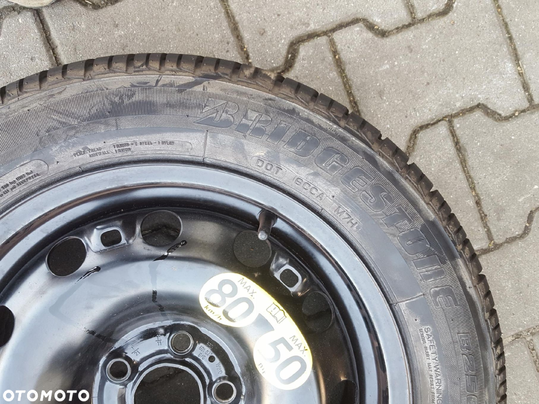 SEAT IBIZA IV 08r- VW POLO 6R FABIA II KOŁO ZAPASOWE 15 5X100 - 3