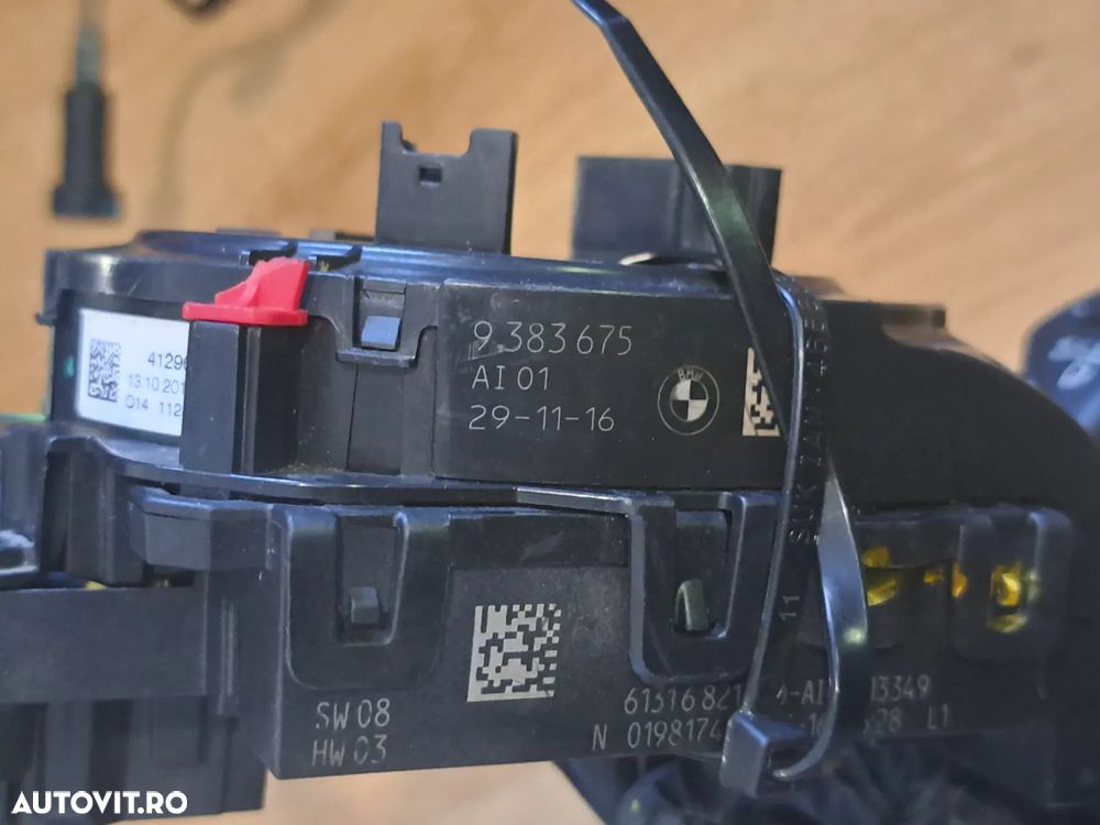 SZL Spira volan panglica cu manete stergatoare semnalizare Original BMW G11 G12 - 8