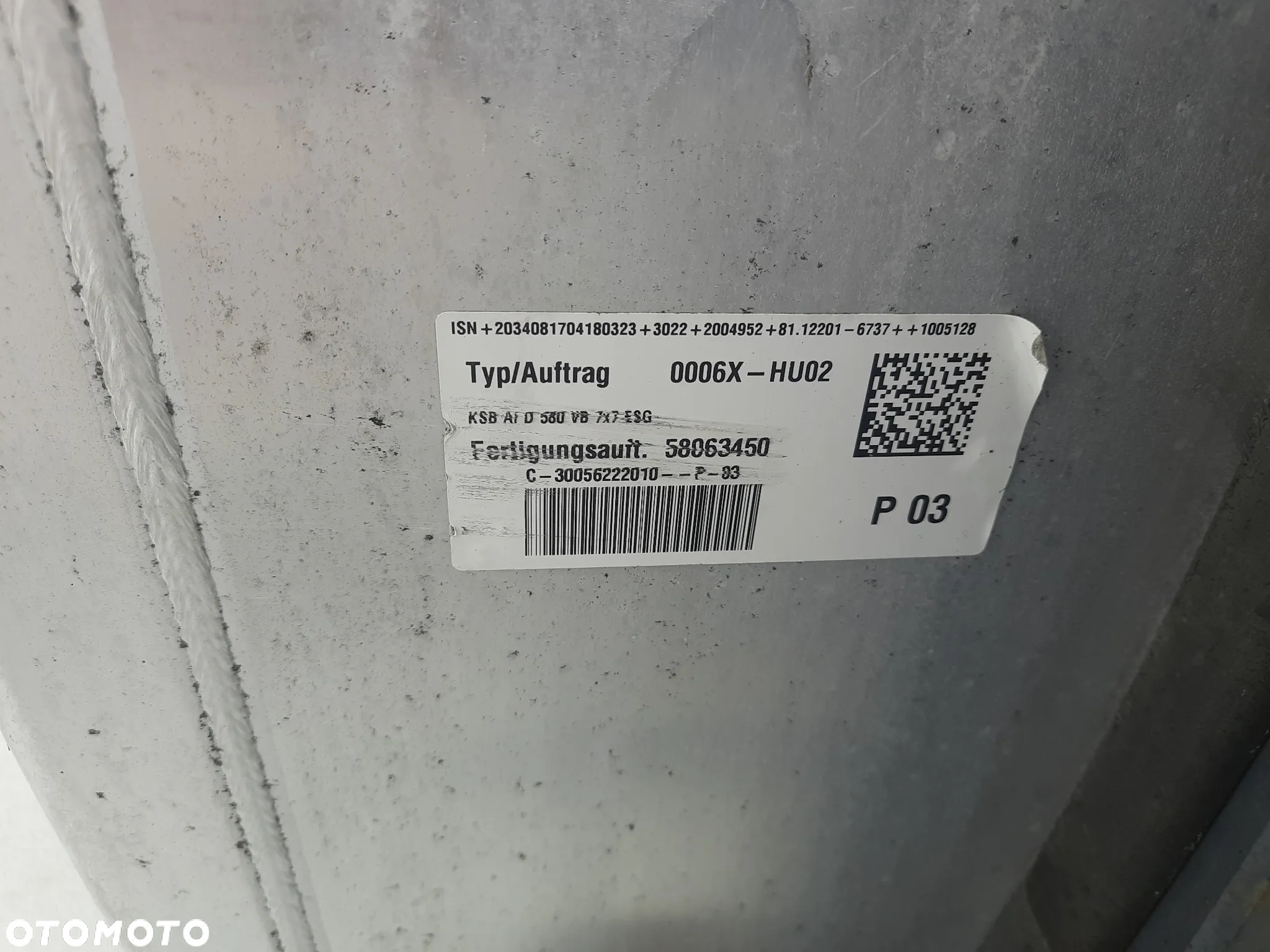 # MAN TGX EURO 6 E6 ZBIORNIK PALIWA 580L 81.12201-6737 81122016737 - 5