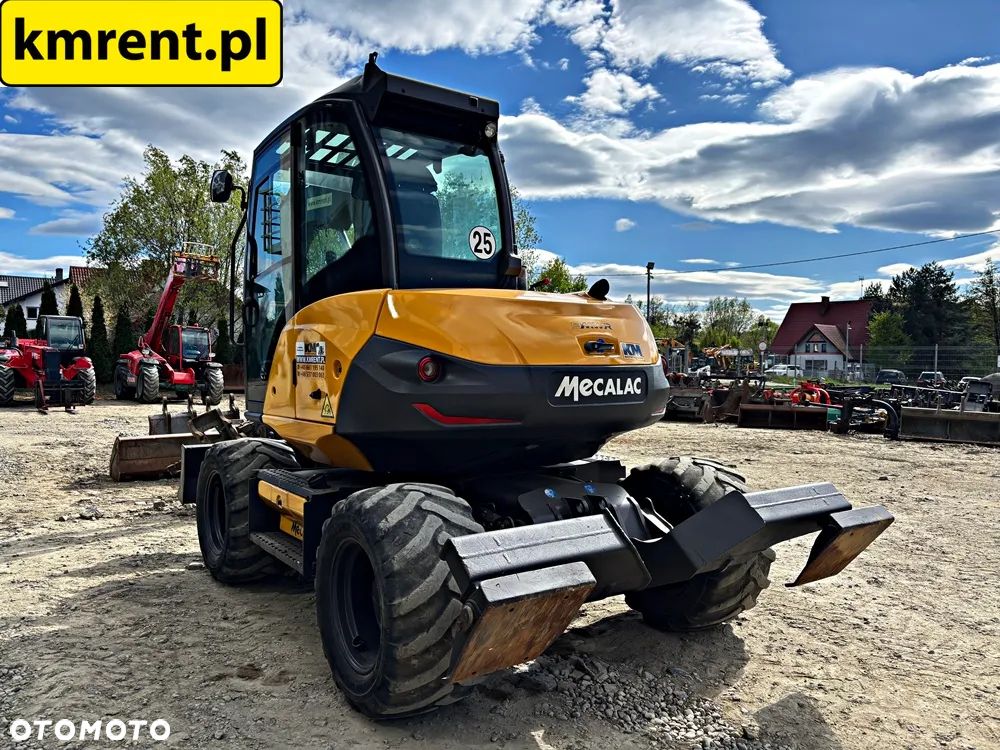 Mecalac 9 MWR KOPARKA KOŁOWA 2018R. MTH: 4099 | MECALAC 11 KOMATSU PW 98 TEREREX TW 95 110 WACKER NEUSON 100 YANMAR - 26