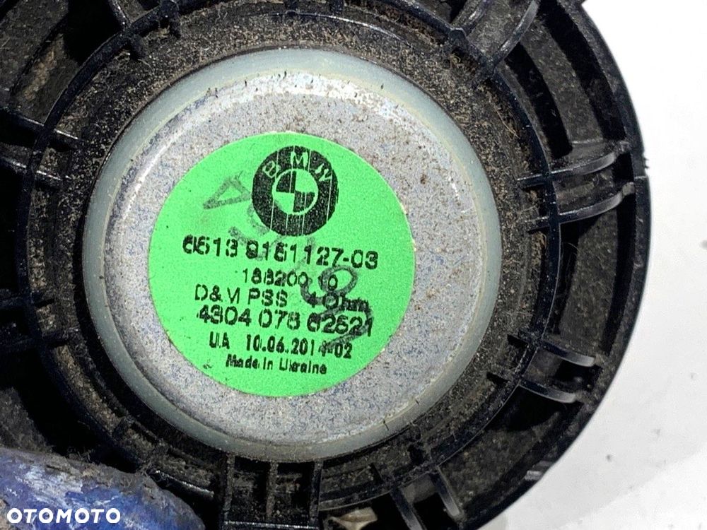 GŁOŚNIKI KOMPLET  BMW X6 (F16, F86) 2014 - 2019 xDrive 30 d 190 kW [258 KM] olej napędowy 2014 - - 21