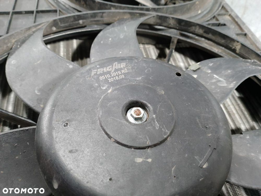 CHŁODNICA WODY Z WENTYLATOREM VW GOLF V 1.4 FSI HATCHBACK NRF2002026 - 2