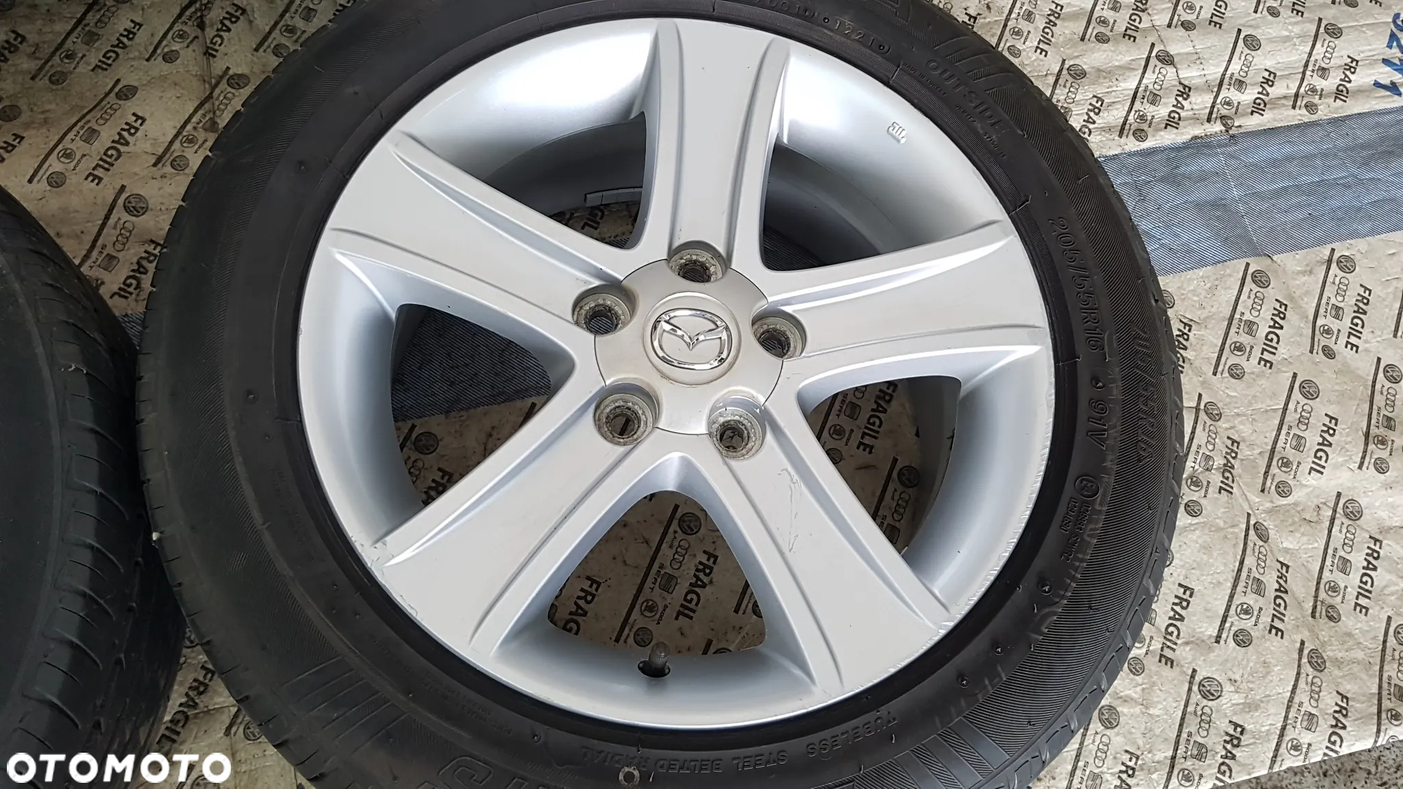 KOŁA LETNIE MAZDA 3 5 6 HYUNDAI  KIA 5X114,3 205/55R16 7JX16 ET 55 - 16