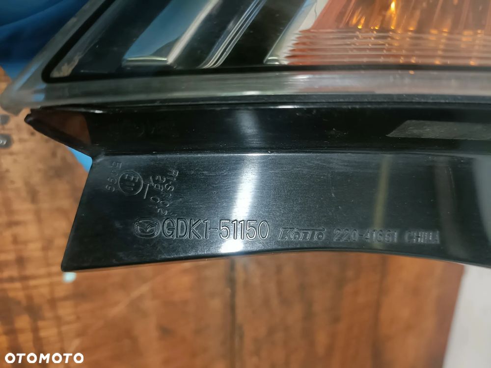 MAZDA 6 II GH 10-13 2011 r. LIFT SEDAN LAMPA LEWY TYŁ W BŁOTNIK EU - 8