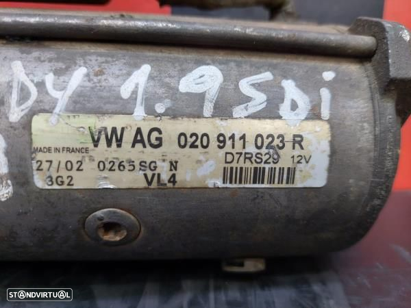 Motor De Arranque Volkswagen Caddy Ii Caixa (9K9a) - 4
