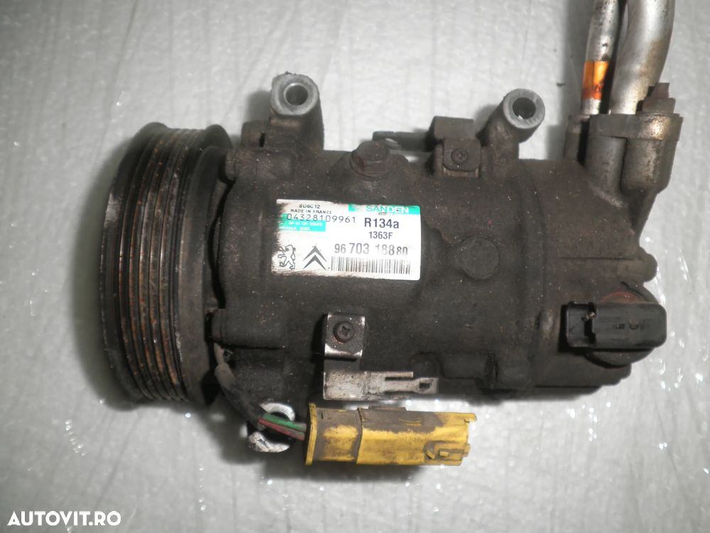 Compresor AC Peugeot 207, 307, Citroen, 1.4 1.6 9670318880
