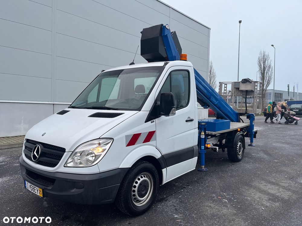 Mercedes-Benz Podnośnik Koszowy Ruthmann TB270 Zwyżka 27 Metrów 16 w Bok UDT Import Jak Wumag Gsr Multitel