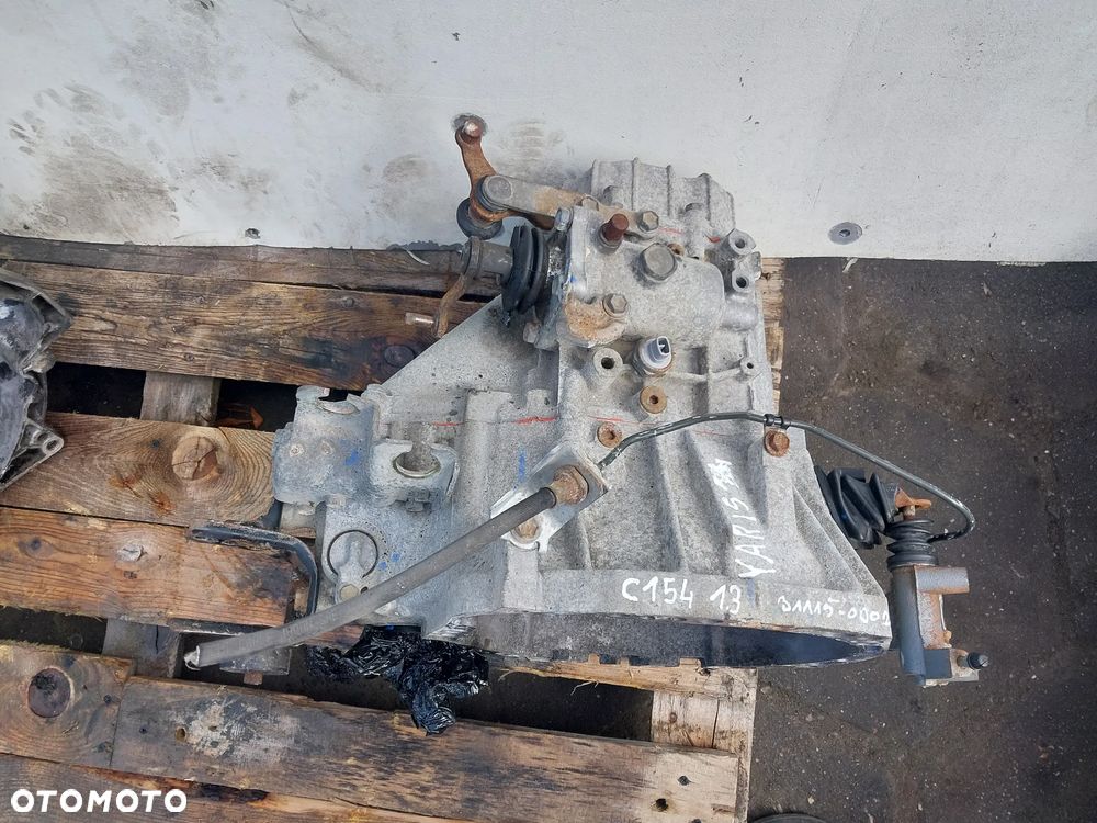 Skrzynia biegów Toyota Yaris 1 I 1.3 VVT 31115-0D02 Benzyna C154 KOMPLETNA GWARANCJA 130tys przebiegu - 2