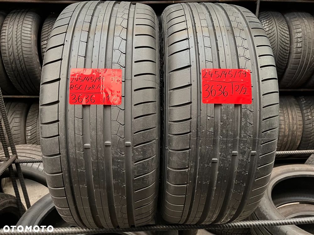 245 45 19 Dunlop Sp Sportmaxx GT 98 Y RSC 2szt. - 1
