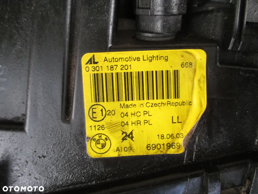 lampa lewa BMW E46 Compact AL Europa - 5