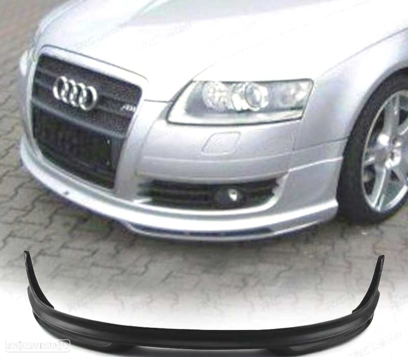 SPOILER LIP FRONTAL AUDI A6 C6 04-09 LOOK ABT SEDÁN AVANT - 3