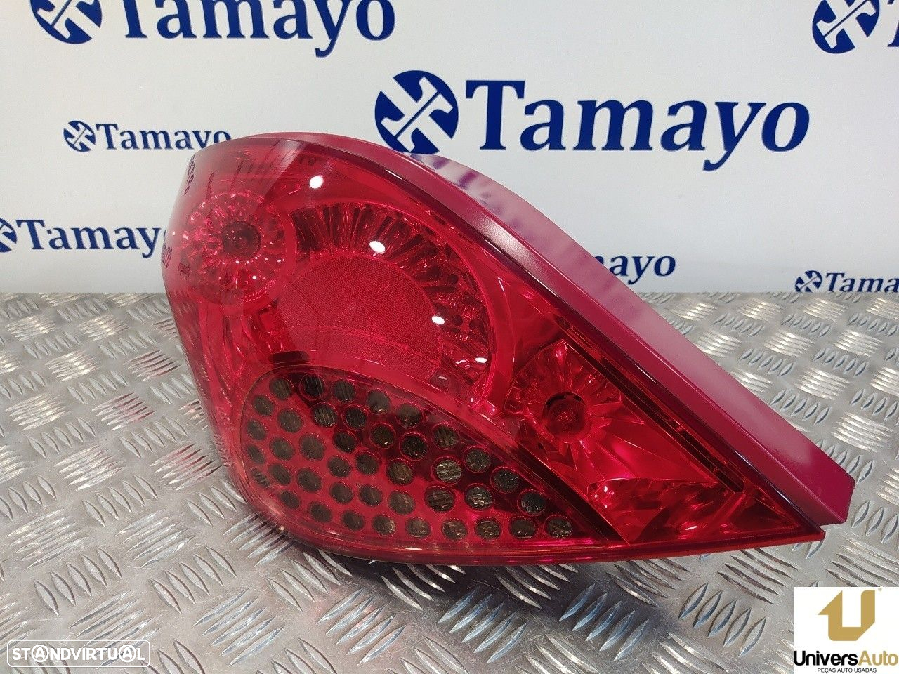 FAROLIM TRASEIRO ESQUERDO PEUGEOT 207 2008 -9649986680 - 2