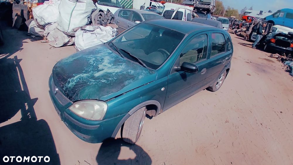 opel corsa C 1.2 silnik z12xe skrzynia sanki belka przód tył wahacz zacisk zwrotnica maglownica - 1