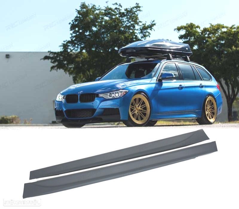 KIT CARROÇARIA BMW F31 TOURING LOOK M PERFORMANCE SAÍDA SIMPLES AMBOS LADOS - 5