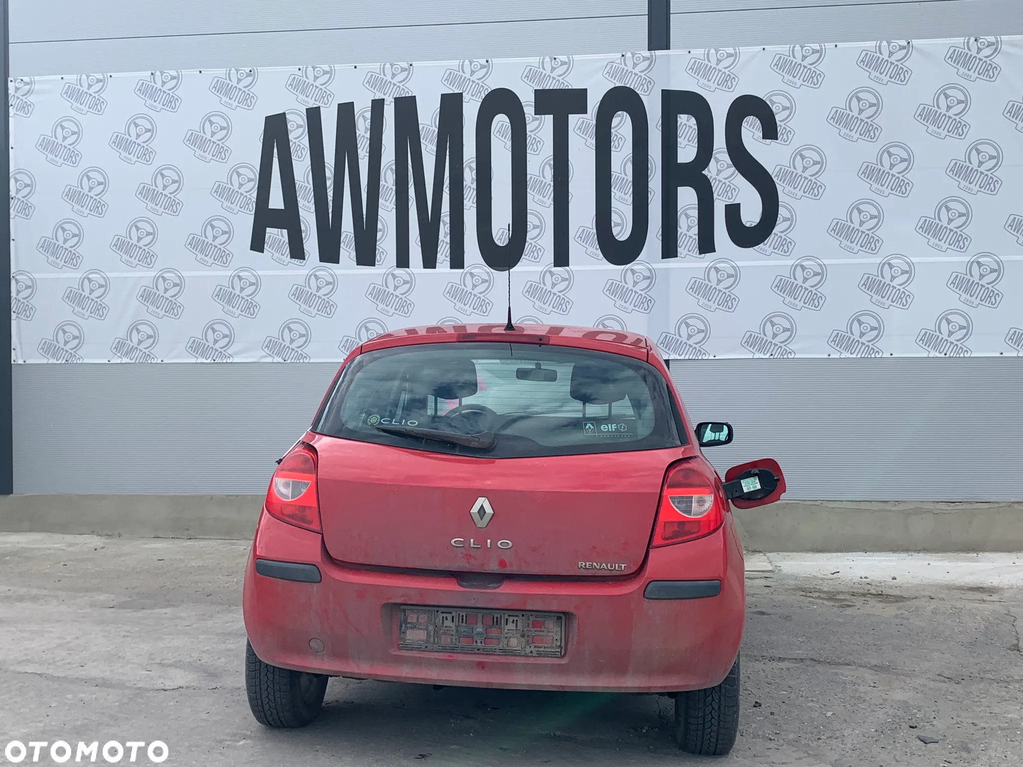 RENAULT CLIO 2006 *SAMOCHÓD NA CZĘŚCI* 2251 MASKA LAMPA DRZWI LUSTERKO ZDERZAK GRILL BŁOTNIK KLAPA BELKA PRAWE LEWE PRZÓD TYŁ - 4