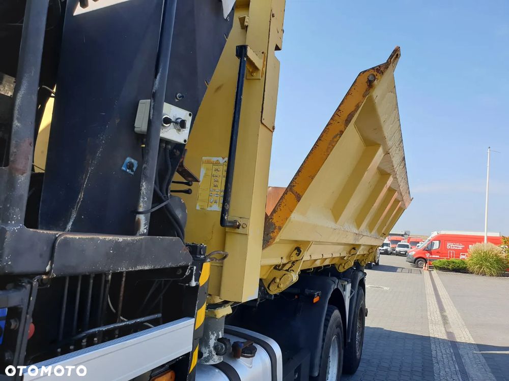DAF CF GINAF X3335 S 6x6 WYWROTKA+HDS ATLAS 1460 HYDROBURTA KLAPODRZWI SKRĘTNA OŚ - 21
