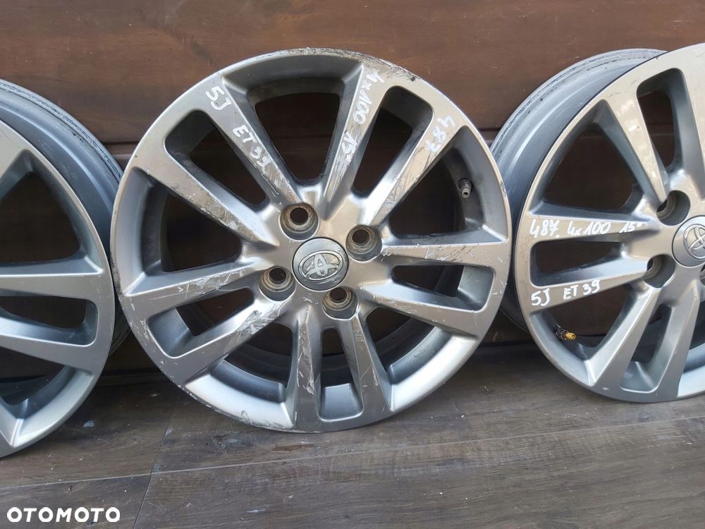Toyota Yaris I II III Alufelgi 15 4 x 100 - 4