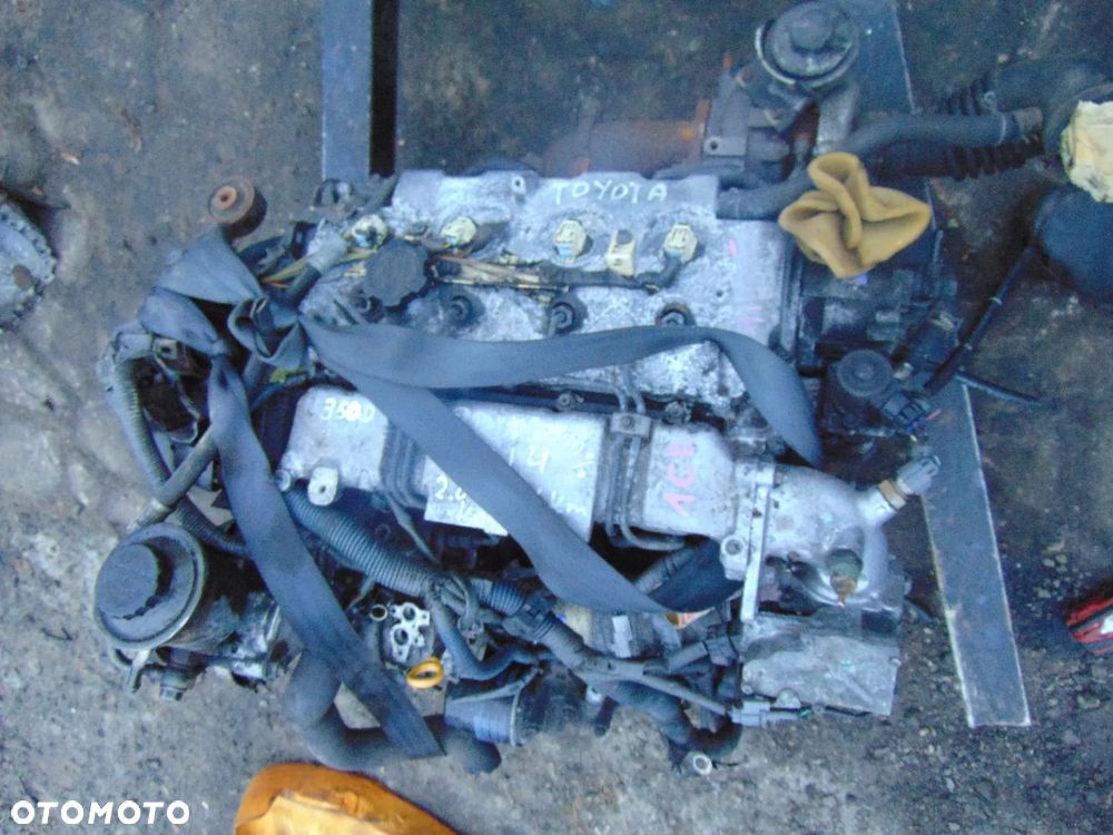 Silnik toyota Prius avensis rav4 2,0 D4D kod 1CD 116 km kompletny jak na foto - 1