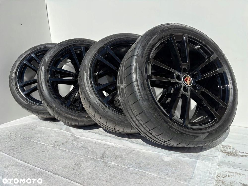 KOŁA ALUFELGI Z OPONAMI PORSCHE CAYENNE 315/35/22 285/40/22 OE 9Y3601025BF - 2