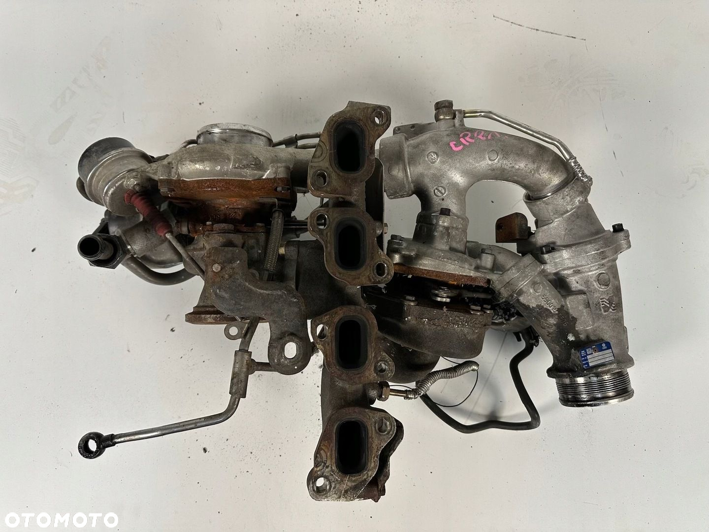 KOMPLET TURBIN BI TURBO TURBOSPRĘŻARKA 03N145704K VW CRAFTER II 7C0 MAN TGE - 2