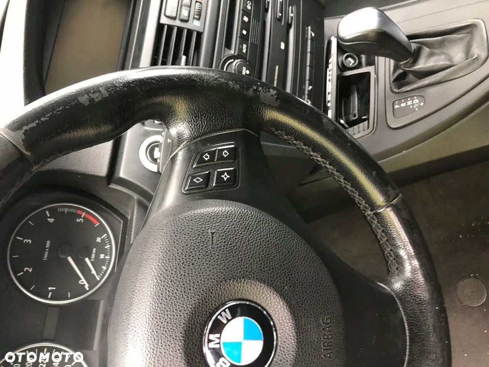 BMW 3 E91 E90 kierownica skórzana z poduszką sportowa - 2