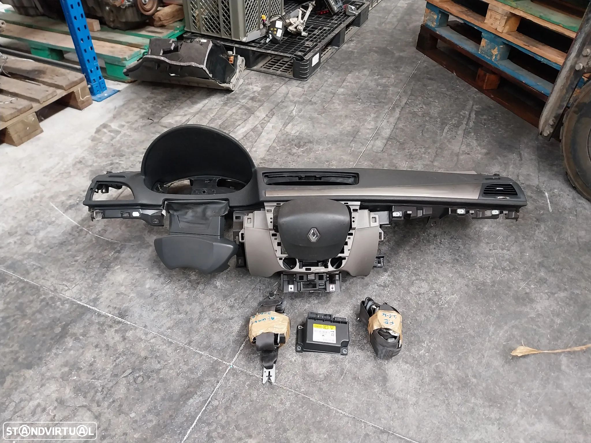 Kit airbag Renault Megane 3 ano 2010 - 1