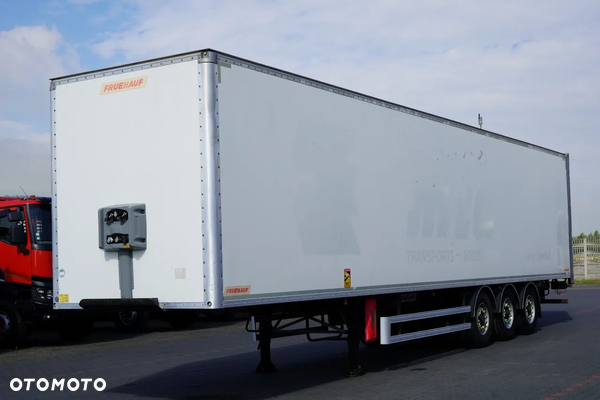 Fruehauf IZOTERMA / KONTENER / KOFFER /  BARDZO MOCNA PODŁOGA : SZYNA-DESKA