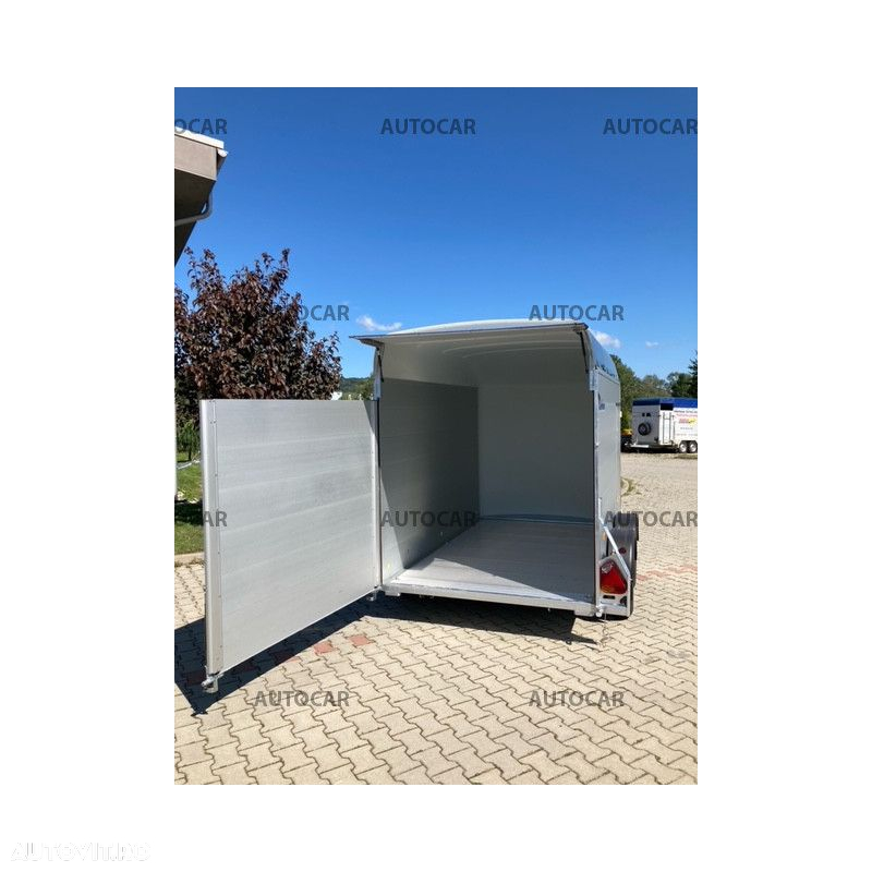 Vezeko Remorca furgon cu doua axe, cu frane Debon C500 - 4
