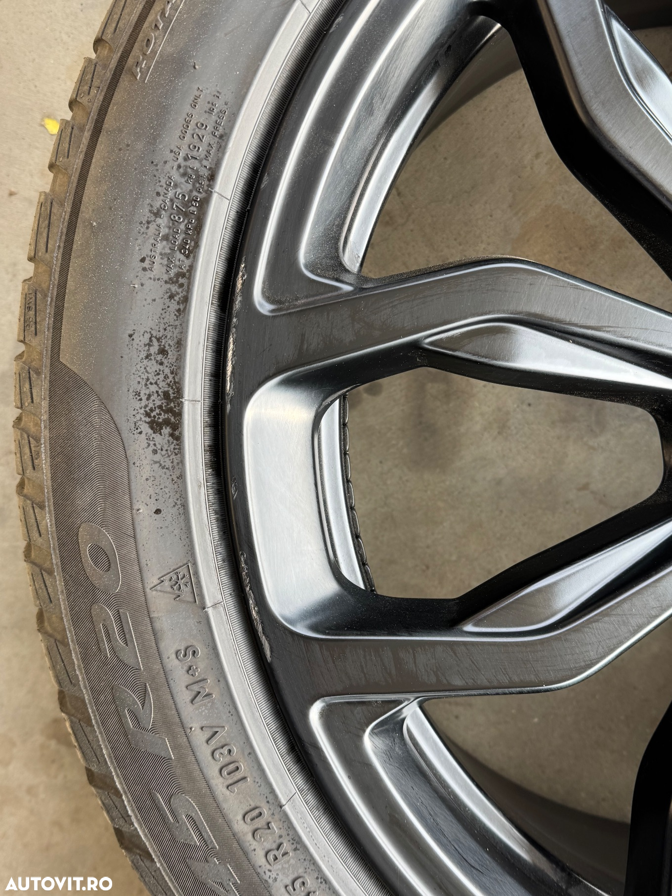 Vând jante originale BMW X4-X3 pe 20” cu anvelope de iarnă - 4
