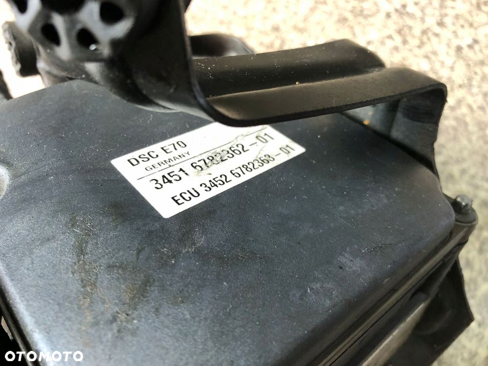 BMW X5 E70 pompa ABS DSC sterownik 3.0 D 235KM M57 - 7