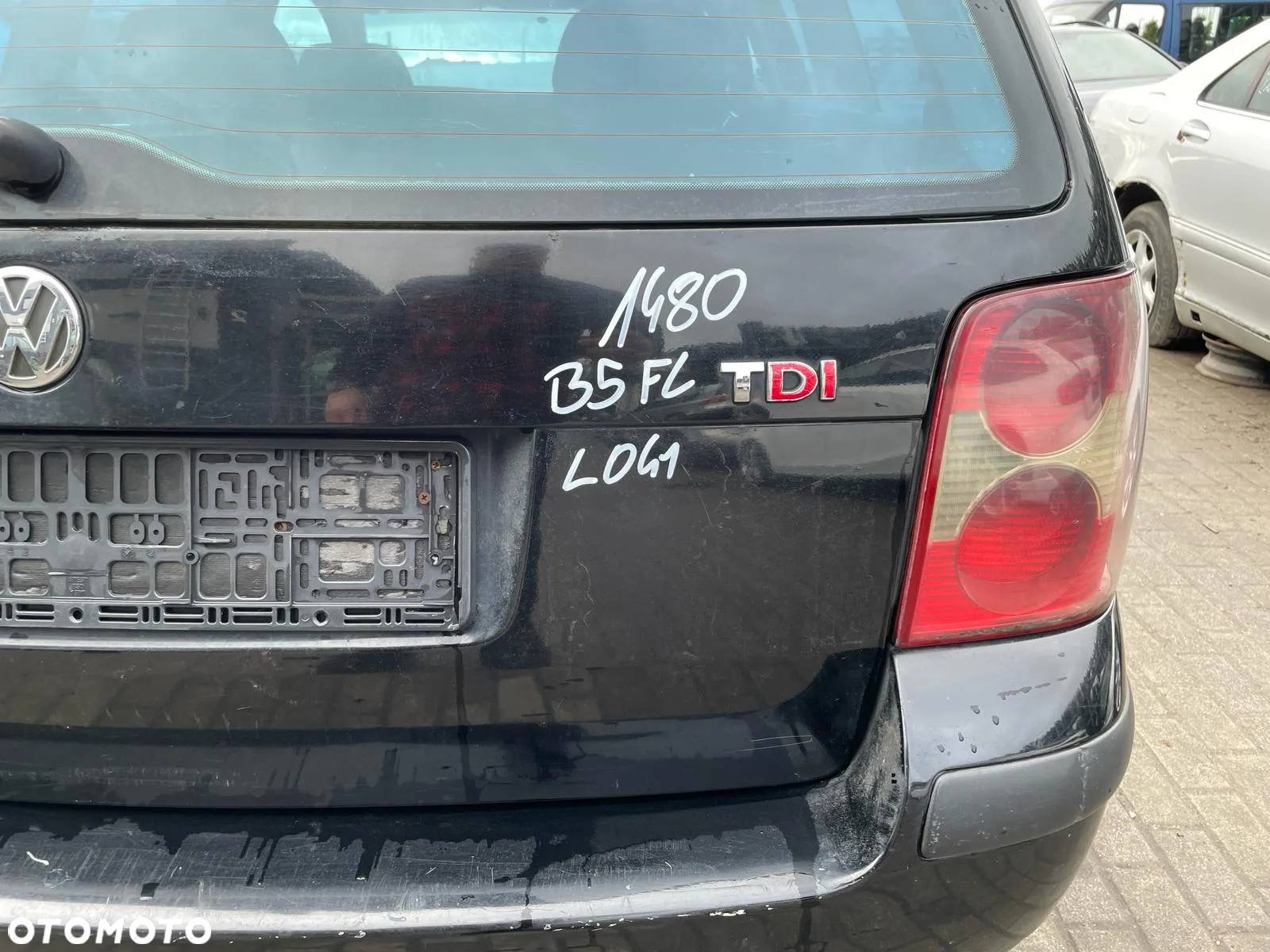 VW PASSAT B5 FL KLAPA BAGAŻNIKA TYLNA TYŁ KOLOR: L041 - 4