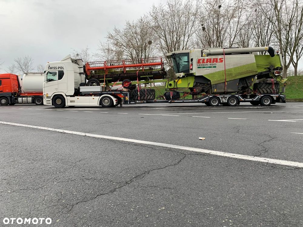 Scania R450 Emtech NN3 2023 ROK Niskopodwozie Oś Podnoszona Skrętna Waga Odstępstwo  mulda + rozciągana + poszerzenia - 3