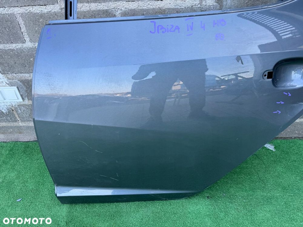 SEAT IBIZA IV 4 6J4 HB 5D DRZWI LEWE TYLNE ORG D153 - 7