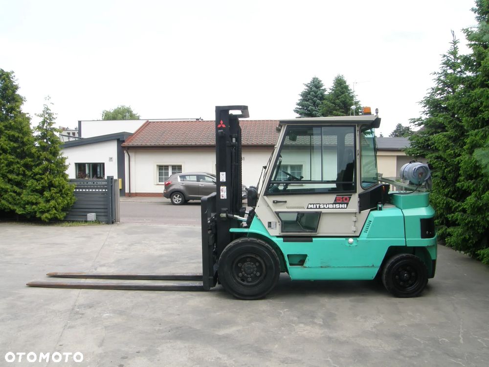Mitsubishi FG50 widły 2,60m przesuw pozycjoner - 10