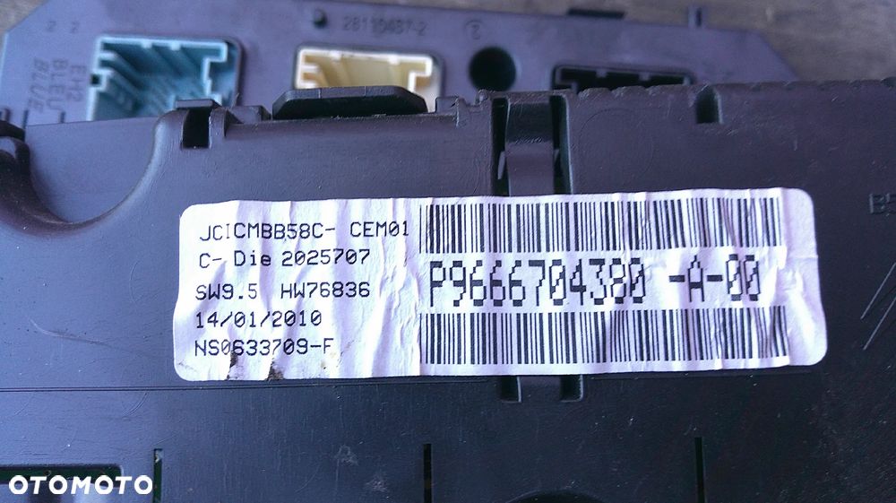CITROEN C4 GRAND PICASSO 2.0HDI IMMO ZESTAW STARTOWY 9661642180 - 10