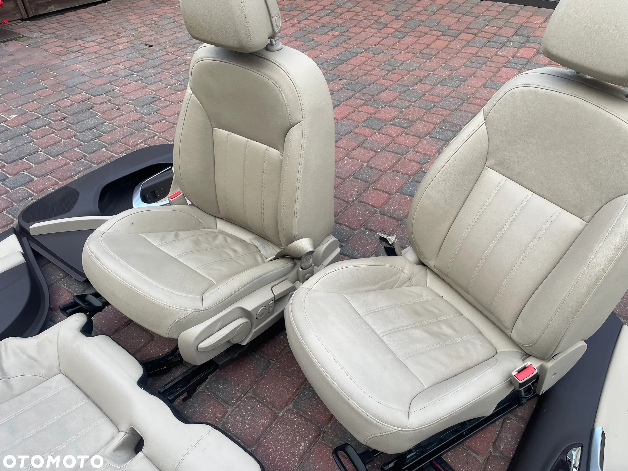 opel INSIGNIA A skóra europa komplet tapicerka fotele boczki ładne ! - 6