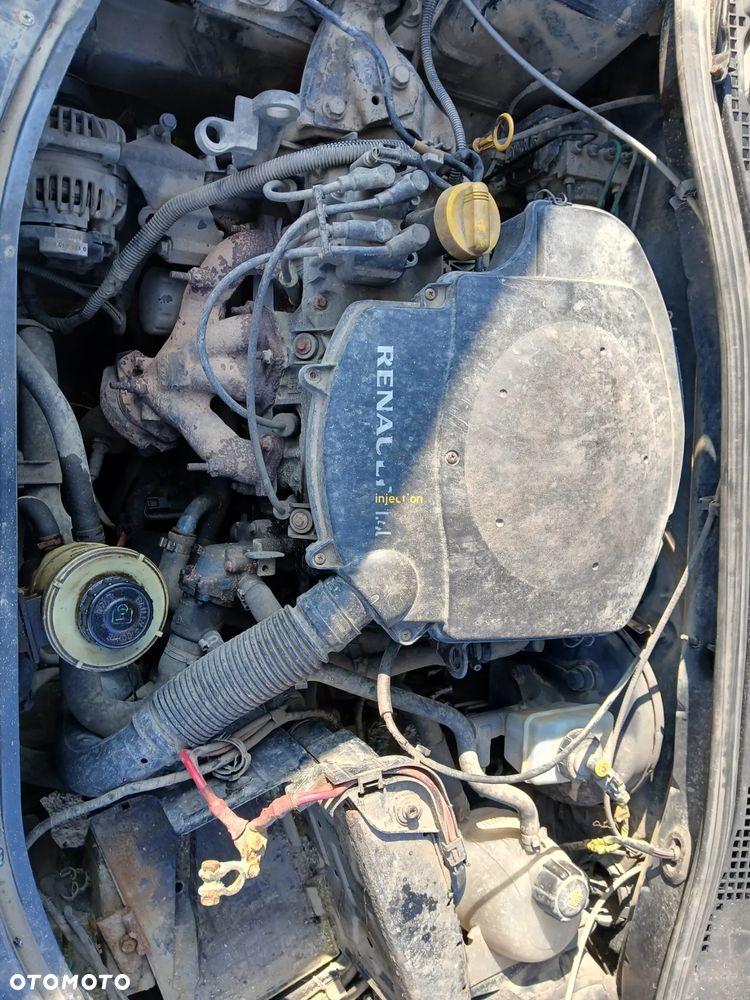 DACIA SANDERO I TEKNA 5D silnik 1.4 MPI 8V 75 KM K7J710 skrzynia JH1053 napęd sanki belka - 3