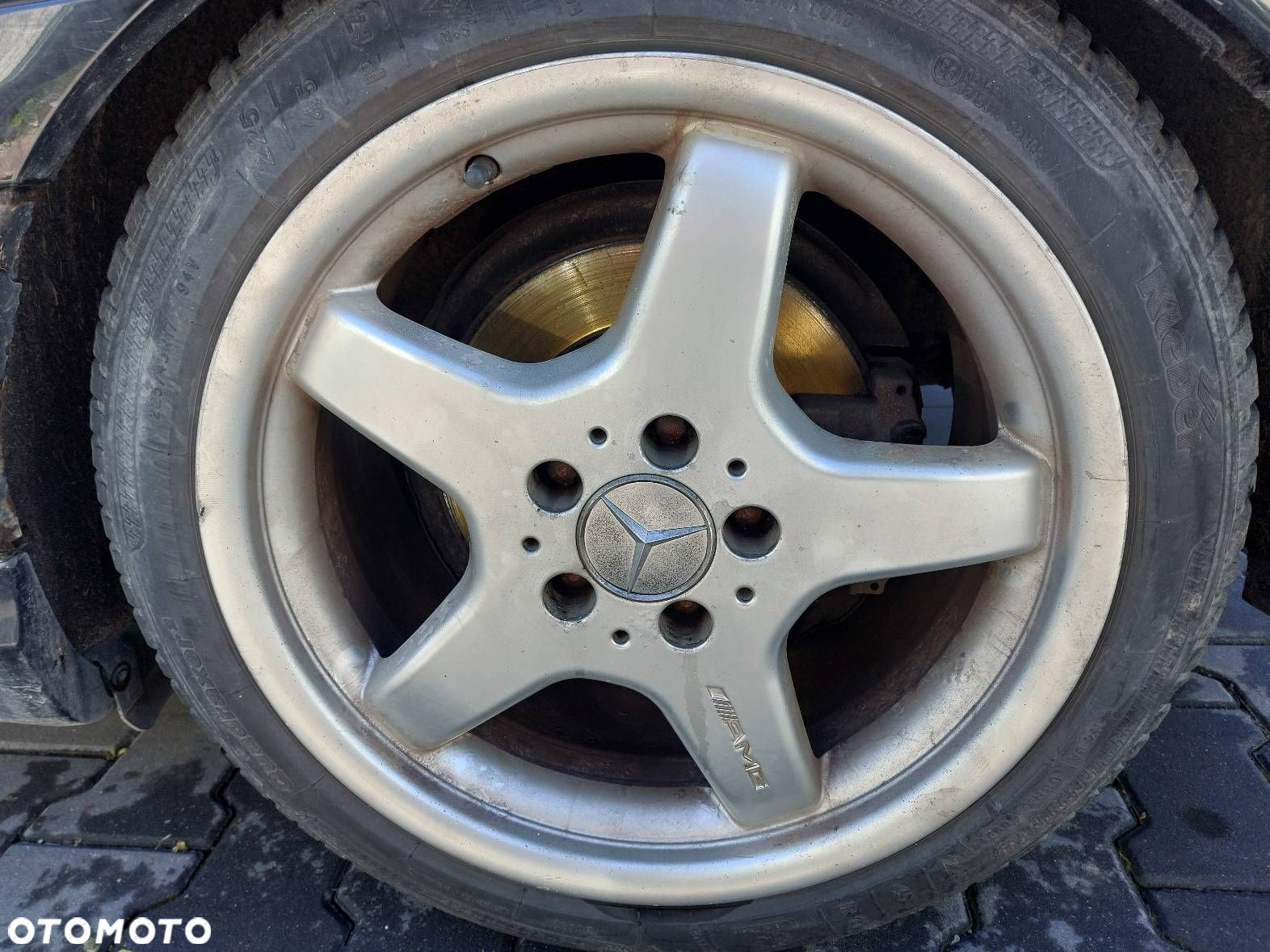 FELGI ALUMINIOWE 4SZT FI 66.6 5x112 17'' MERCEDES-BENZ W203 C180 - 4