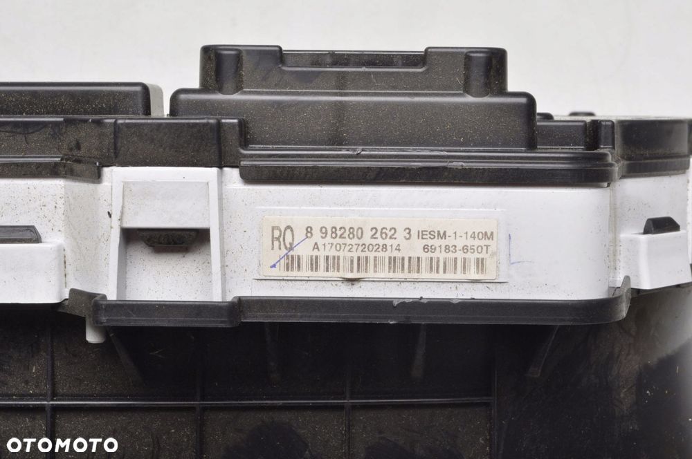 ISUZU D-MAX II LICZNIK ZEGARY ANGLIK 8982802623 - 6