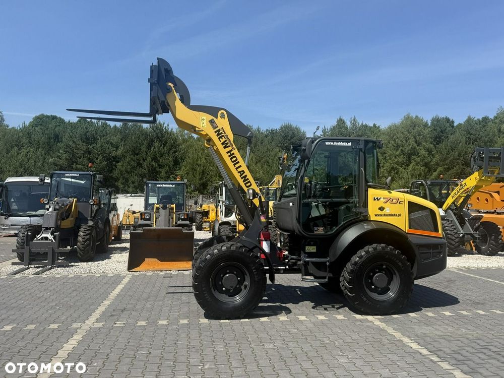 New Holland W70C Compact Widły + Łyżka Jak Nowa 1000 mth Klimatyzacja - 37
