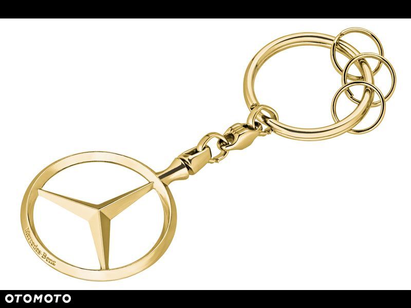MERCEDES Brussels brelok do kluczy zloty prezent OE - 1