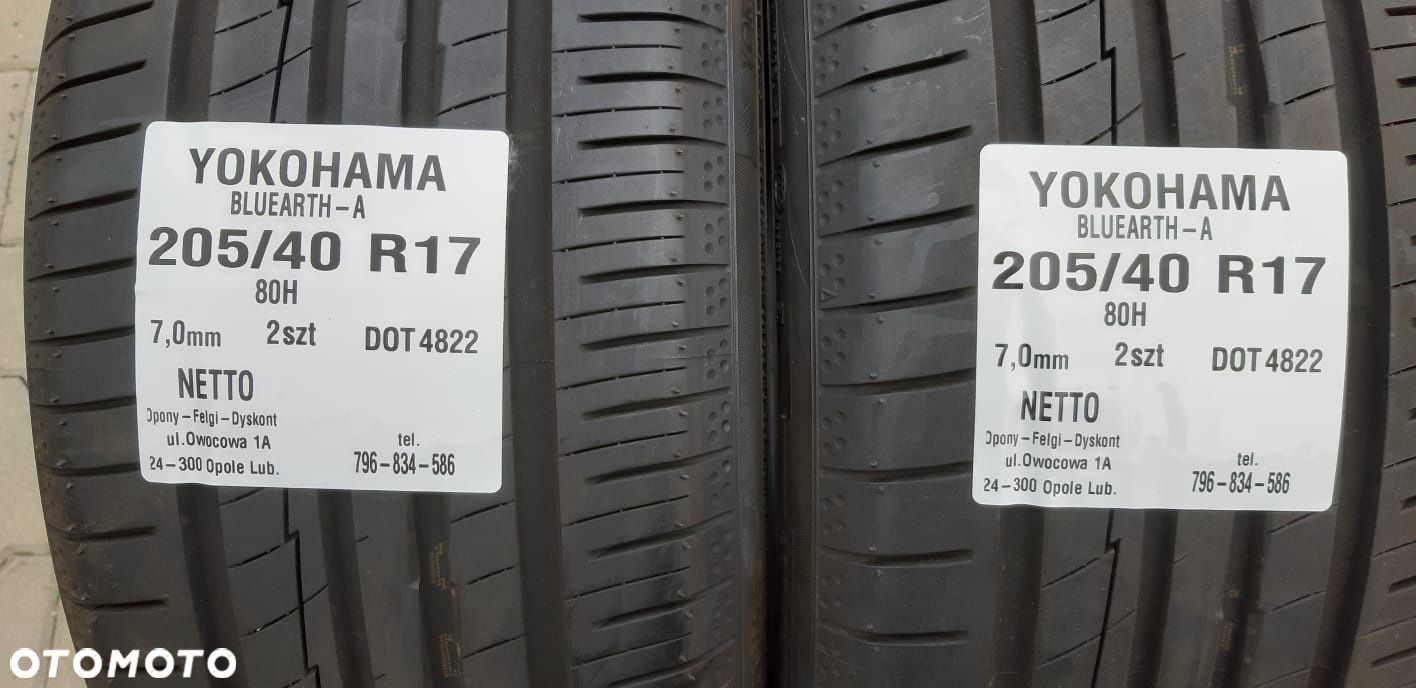 Opony Yokohama Nexen 205 40 R17 - 2