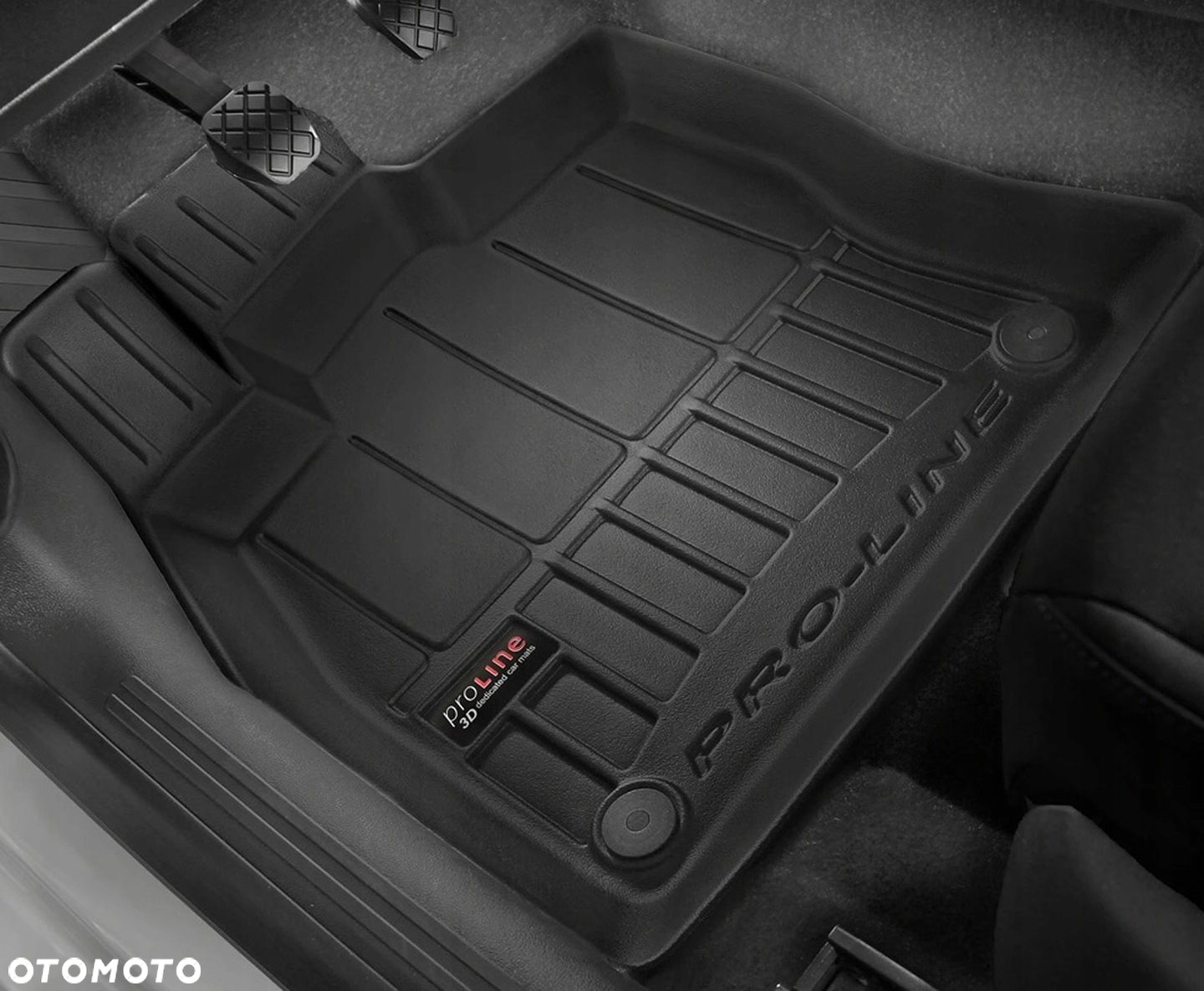 Dywaniki gumowe korytka 3D AUDI A4 B8 od 2008-2015 - 3