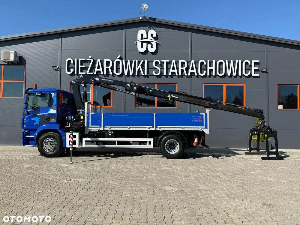 MAN TGM TGL TGS 18.250 // E5 // Klimatyzacja /  wywrotka // skrzynia // HDS HMF z pilotem // 4x2 // budowlanka // kiper wywrot żuraw dzwig kran crane - 16