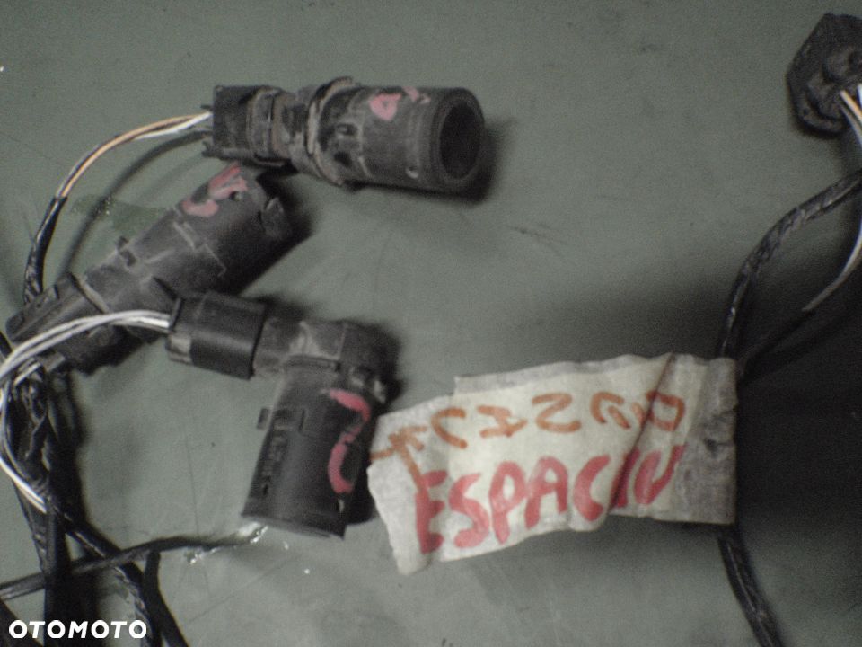 czujnik nakładka parkowania wiązka instalacja kostka zderzaka peugeot 807 renault espace mam wszystkie części - 4